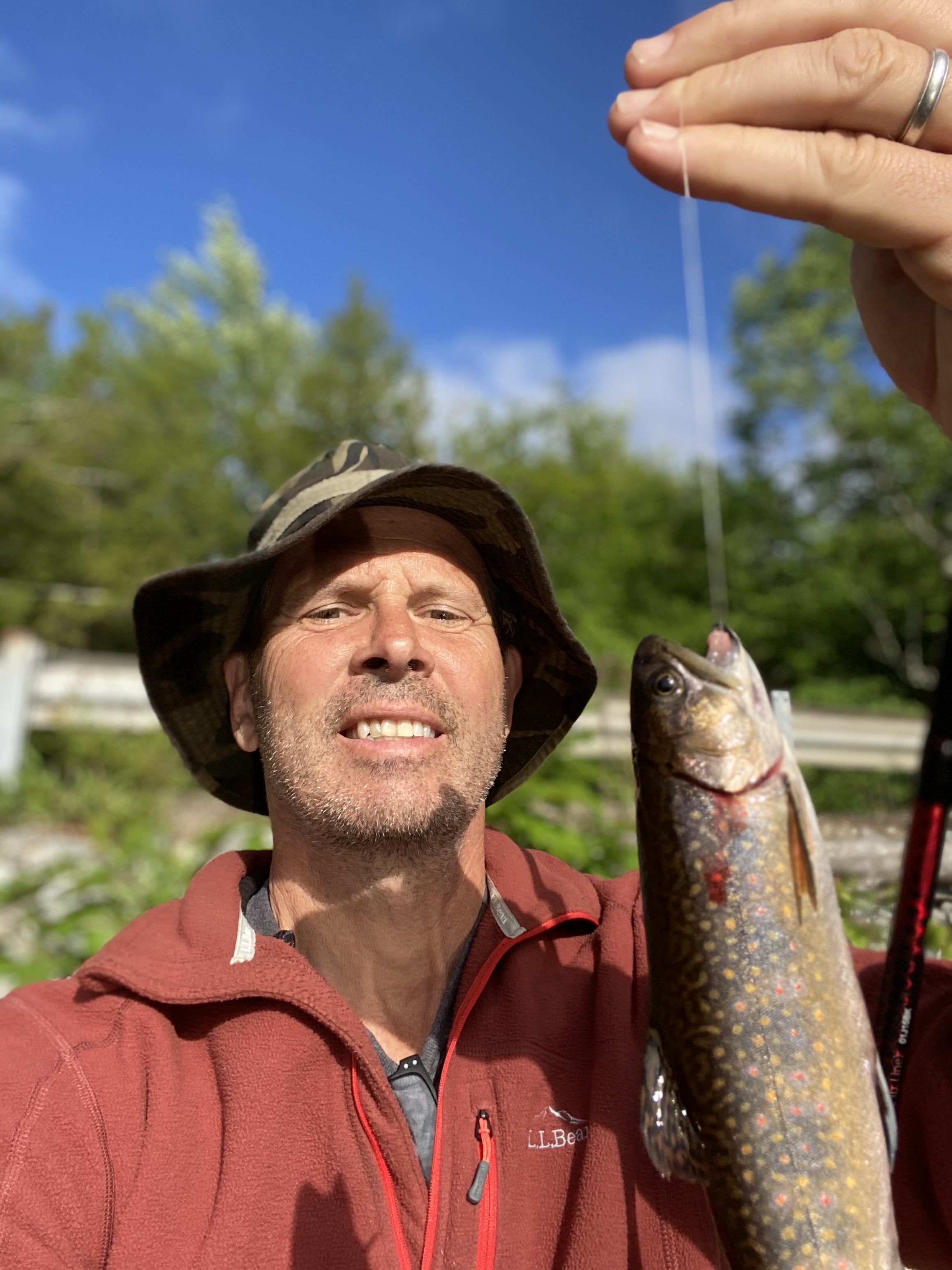 Trout fishing